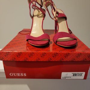 Guess Christa Medium Pink Suede